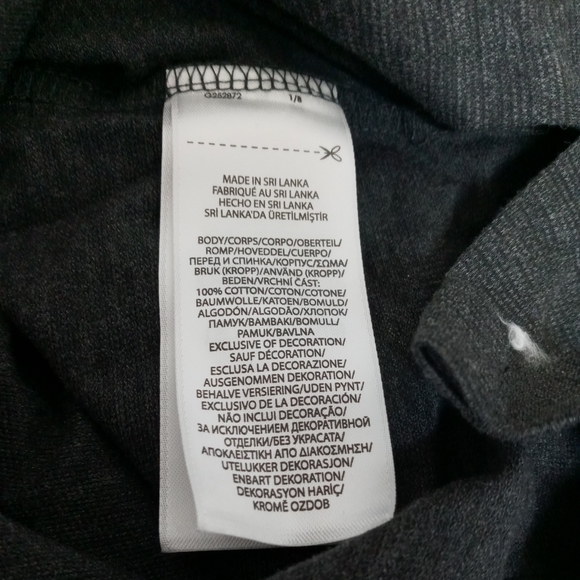 Polo Ralph Lauren Long Sleeve Cotton Polo Shirt Large NWT Gray Multi MSRP $125. - Picture 12 of 12